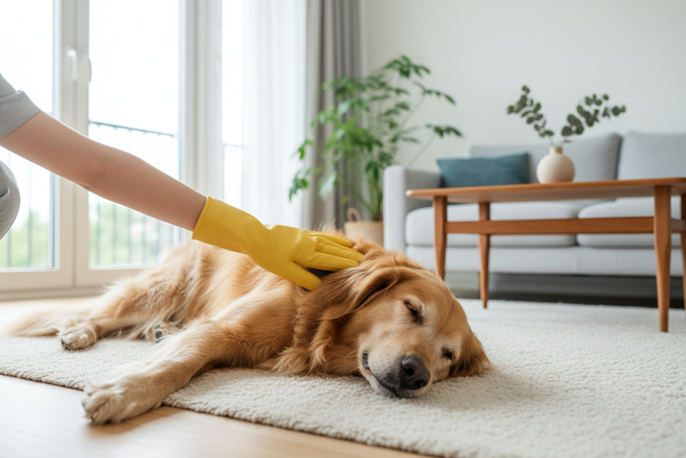 How Often Should You Use Grooming Gloves on Your Pet?